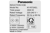 Bếp điện từ Panasonic KY-R72AELYUE