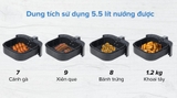 Nồi chiên không dầu BlueStone AFB-5880 5.5 lít