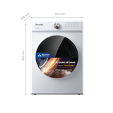 Máy sấy thông hơi Funiki HD V680AW 8kg