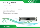 Đẩy CAF 2800 (HVAN)