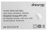 Bếp từ đôi Dreamer DKA-DIC135G