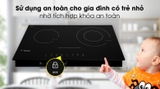 Bếp hồng ngoại đôi lắp âm Torino W1611