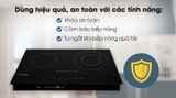 Bếp hồng ngoại đôi lắp âm Torino W1611