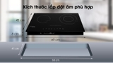 Bếp hồng ngoại đôi lắp âm Torino W1611