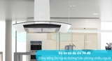Máy hút mùi kính cong Electrolux EFC936GAR