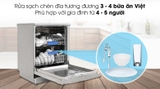 Máy rửa bát 12 bộ độc lập Bosch SMS63L08EA