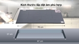 Bếp từ đôi lắp âm Chef's EH - DIH888E