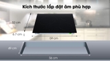 Bếp hồng ngoại 3 vùng nấu lắp âm Hafele HC-R603D