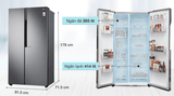 Tủ lạnh LG Inverter 613 lít GR-B247JDS