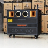 Loa Kéo Bình & Điện Nanomax Pro-218 Bass Đôi 50cm 3000w