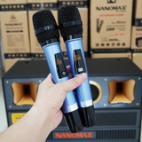 Loa Kéo Bình & Điện Nanomax Pro-218 Bass Đôi 50cm 3000w