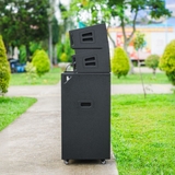 Loa Kéo Nanomax Pro-555b Bass Đôi Đứng Array 40cm 2400w