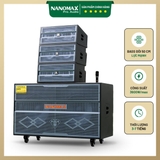 Loa Kéo Bình & Điện Nanomax Pro-600A Bass Đôi 50cm 3600w