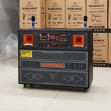 Loa Kéo Bình & Điện Nanomax Pro-803 Bass Đôi 40cm 1800w