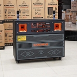 Loa Kéo Bình & Điện Nanomax Pro-803 Bass Đôi 40cm 1800w