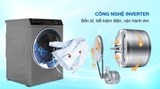 Máy giặt Aqua Inverter 12 kg AQD-A1200H PS