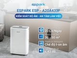 Máy hút ẩm kèm lọc không khí Espark ESP-A20A433F 20L