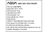 Máy sấy thông hơi Aqua 9 kg AQH-V901K PS