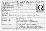 Máy xay sinh tố đa năng Panasonic MX-EX1011WRA - 2 cối