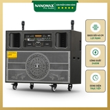 Loa Kéo Điện Nanomax Pro-703 Bass Đôi 40cm 2400w