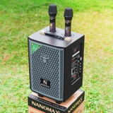Loa Kéo Mini Nanomax S-100 Thùng đen Bass 20cm 50w