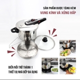 Nồi áp suất inox Kalpen P2 - 6 lít