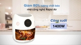 Nồi chiên không dầu Perfect PF-D88 5.3 lít