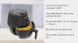 Nồi chiên không dầu Mishio MK-01 3.8 lít