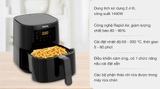 Nồi chiên không dầu Philips HD9252/90 4.1 lít