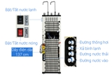 Máy lọc nước RO nóng nguội lạnh Karofi KAD-D66 11 lõi