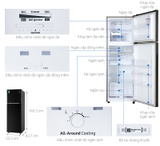 Tủ lạnh Samsung Inverter 256 lít RT25M4032BU/SV
