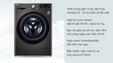 Máy giặt sấy LG FV1413H3BA 13/8 Invecter