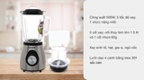 Máy xay sinh tố Sharp EM-S155GV-ST
