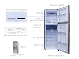 Tủ lạnh Sharp Inverter 224 lít SJ-X251E-SL