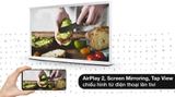 Smart Tivi Kiểu Chữ I Có Chân The Serif QLED Samsung 4K 55 inch QA55LS01BA
