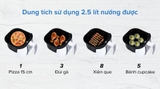 Nồi chiên không dầu Sunhouse SHD4023W 3 lít