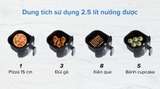 Nồi chiên không dầu Sunhouse SHD4025B 3 lít