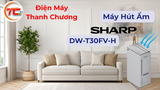 Máy hút ẩm Sharp DW-T30HV-W