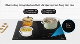 Bếp từ hồng ngoại ba vùng nấu lắp âm Nagakawa NAG1253M
