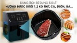 Nồi chiên không dầu Torino TF-JW55A 5.5 lít
