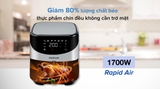 Nồi chiên không dầu BlueStone AFB-5880 5.5 lít