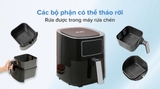 Nồi chiên không dầu AVA AF40155D 5 lí