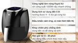 Nồi chiên không dầu Mishio MK-269 5 lí