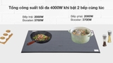 Bếp từ đôi lắp âm Chef's EH - DIH888E