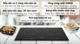 Bếp từ đôi lắp âm Torino TI-1117M