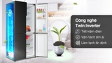 Tủ lạnh Aqua Inverter 456 lít AQR-M525XA(FB)