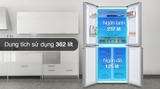 Tủ lạnh Sharp Inverter 362 lít SJ-FX420VG-BK