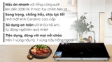 Bếp từ hồng ngoại đôi lắp âm Bluestone ICB-6811