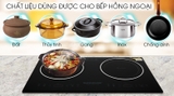Bếp hồng ngoại đôi lắp âm Sunhouse SHB9112MT