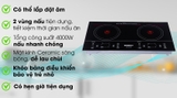 Bếp hồng ngoại đôi lắp âm Sanaky SNK-201HGW